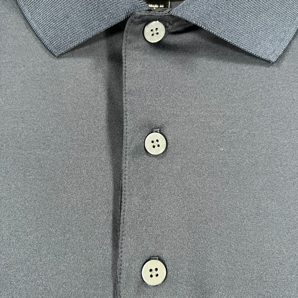 FootJoy‎ Polo Shirt Mens Large Blue Short Sleeve Golf Casual Outdoor Lightweight - Picture 7 of 12